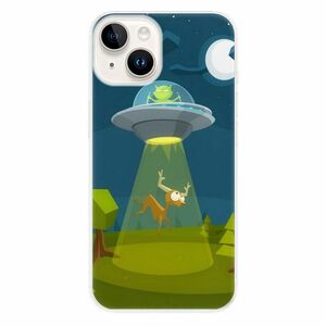 Odolné silikonové pouzdro iSaprio - Alien 01 - iPhone 15 obraz