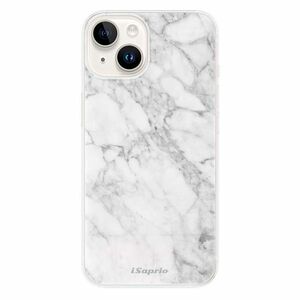 Odolné silikonové pouzdro iSaprio - SilverMarble 14 - iPhone 14 Plus obraz