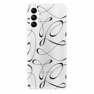 Odolné silikonové pouzdro iSaprio - Fancy - black - Samsung Galaxy A04s obraz