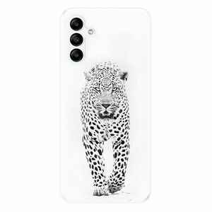 Odolné silikonové pouzdro iSaprio - White Jaguar - Samsung Galaxy A04s obraz