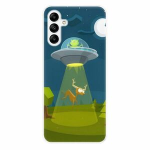 Odolné silikonové pouzdro iSaprio - Alien 01 - Samsung Galaxy A04s obraz