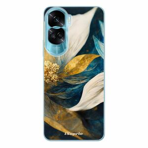 Odolné silikonové pouzdro iSaprio - Gold Petals - Honor 90 Lite 5G obraz