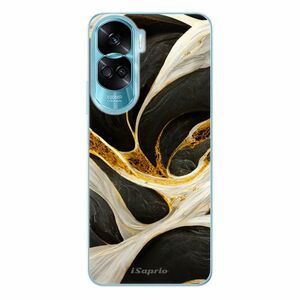 Odolné silikonové pouzdro iSaprio - Black and Gold - Honor 90 Lite 5G obraz