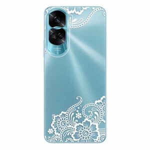 Odolné silikonové pouzdro iSaprio - White Lace 02 - Honor 90 Lite 5G obraz