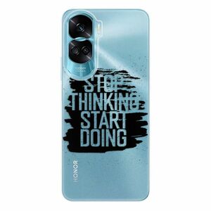 Odolné silikonové pouzdro iSaprio - Start Doing - black - Honor 90 Lite 5G obraz