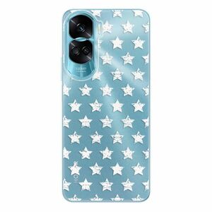 Odolné silikonové pouzdro iSaprio - Stars Pattern - white - Honor 90 Lite 5G obraz