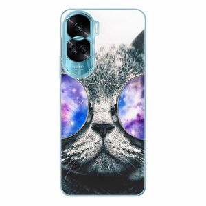 Odolné silikonové pouzdro iSaprio - Galaxy Cat - Honor 90 Lite 5G obraz