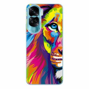 Odolné silikonové pouzdro iSaprio - Rainbow Lion - Honor 90 Lite 5G obraz