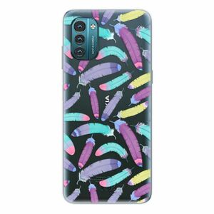 Odolné silikonové pouzdro iSaprio - Feather Pattern 01 - Nokia G11 / G21 obraz