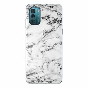 Odolné silikonové pouzdro iSaprio - White Marble 01 - Nokia G11 / G21 obraz