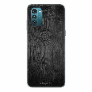 Odolné silikonové pouzdro iSaprio - Black Wood 13 - Nokia G11 / G21 obraz