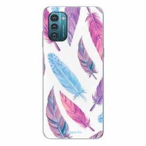 Odolné silikonové pouzdro iSaprio - Feather Pattern 10 - Nokia G11 / G21 obraz