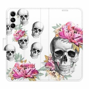 Flipové pouzdro iSaprio - Crazy Skull - Samsung Galaxy A04s obraz