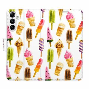 Flipové pouzdro iSaprio - Ice Cream Pattern - Samsung Galaxy A14 / A14 5G obraz