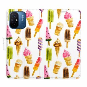 Flipové pouzdro iSaprio - Ice Cream Pattern - Xiaomi Redmi 12C obraz