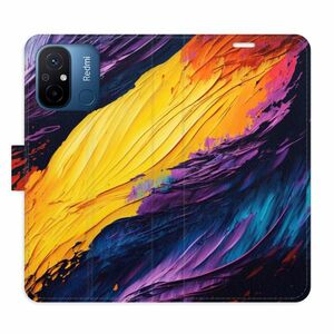 Flipové pouzdro iSaprio - Fire Paint - Xiaomi Redmi 12C obraz