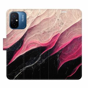 Flipové pouzdro iSaprio - BlackPink Marble - Xiaomi Redmi 12C obraz