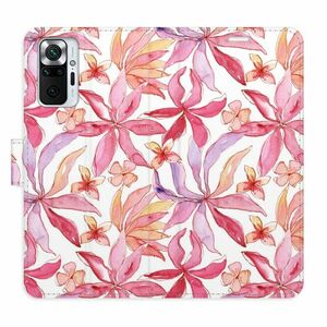 Flipové pouzdro iSaprio - Flower Pattern 10 - Xiaomi Redmi Note 10 Pro obraz