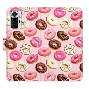 Flipové pouzdro iSaprio - Donuts Pattern 03 - Xiaomi Redmi Note 10 Pro obraz