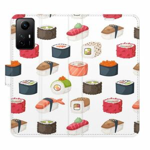 Flipové pouzdro iSaprio - Sushi Pattern 02 - Xiaomi Redmi Note 12S obraz