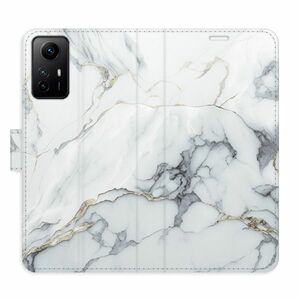 Flipové pouzdro iSaprio - SilverMarble 15 - Xiaomi Redmi Note 12S obraz