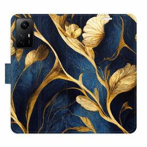 Flipové pouzdro iSaprio - GoldBlue - Xiaomi Redmi Note 12S obraz