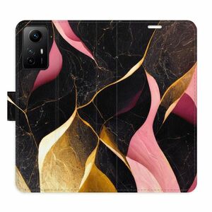 Flipové pouzdro iSaprio - Gold Pink Marble 02 - Xiaomi Redmi Note 12S obraz