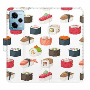 Flipové pouzdro iSaprio - Sushi Pattern 02 - Xiaomi Redmi Note 12 Pro 5G / Poco X5 Pro 5G obraz