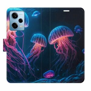 Flipové pouzdro iSaprio - Jellyfish - Xiaomi Redmi Note 12 Pro 5G / Poco X5 Pro 5G obraz