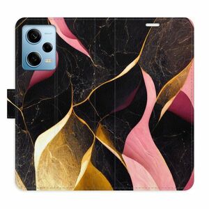 Flipové pouzdro iSaprio - Gold Pink Marble 02 - Xiaomi Redmi Note 12 Pro 5G / Poco X5 Pro 5G obraz