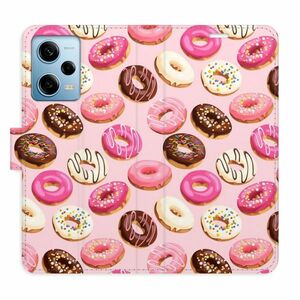 Flipové pouzdro iSaprio - Donuts Pattern 03 - Xiaomi Redmi Note 12 Pro 5G / Poco X5 Pro 5G obraz