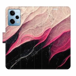 Flipové pouzdro iSaprio - BlackPink Marble - Xiaomi Redmi Note 12 Pro 5G / Poco X5 Pro 5G obraz