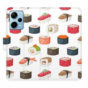 Flipové pouzdro iSaprio - Sushi Pattern 02 - Xiaomi Redmi Note 12 Pro+ 5G obraz