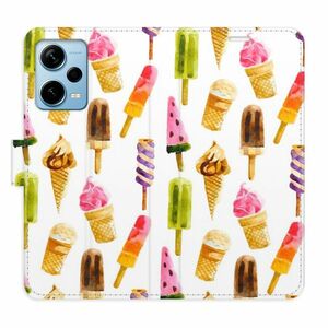 Flipové pouzdro iSaprio - Ice Cream Pattern - Xiaomi Redmi Note 12 Pro+ 5G obraz