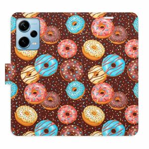 Flipové pouzdro iSaprio - Donuts Pattern - Xiaomi Redmi Note 12 Pro+ 5G obraz