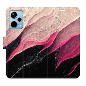 Flipové pouzdro iSaprio - BlackPink Marble - Xiaomi Redmi Note 12 Pro+ 5G obraz