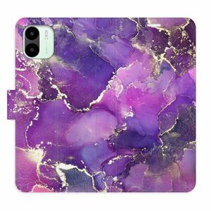 Flipové pouzdro iSaprio - Purple Marble - Xiaomi Redmi A1 / A2 obraz