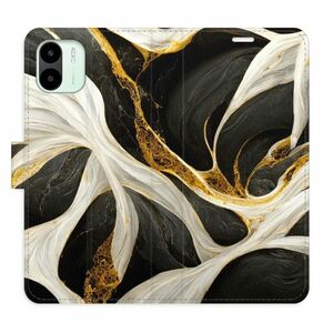 Flipové pouzdro iSaprio - BlackGold Marble - Xiaomi Redmi A1 / A2 obraz