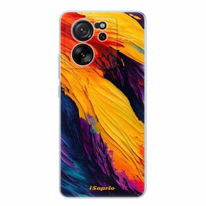 Odolné silikonové pouzdro iSaprio - Orange Paint - Xiaomi 13T / 13T Pro obraz