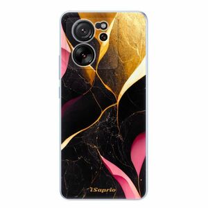 Odolné silikonové pouzdro iSaprio - Gold Pink Marble - Xiaomi 13T / 13T Pro obraz