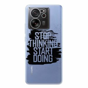 Odolné silikonové pouzdro iSaprio - Start Doing - black - Xiaomi 13T / 13T Pro obraz