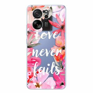 Odolné silikonové pouzdro iSaprio - Love Never Fails - Xiaomi 13T / 13T Pro obraz