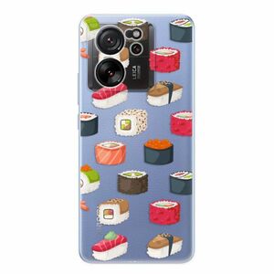 Odolné silikonové pouzdro iSaprio - Sushi Pattern - Xiaomi 13T / 13T Pro obraz