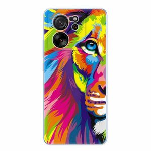 Odolné silikonové pouzdro iSaprio - Rainbow Lion - Xiaomi 13T / 13T Pro obraz