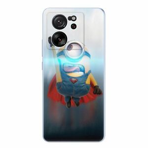 Odolné silikonové pouzdro iSaprio - Mimons Superman 02 - Xiaomi 13T / 13T Pro obraz