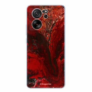 Odolné silikonové pouzdro iSaprio - RedMarble 17 - Xiaomi 13T / 13T Pro obraz