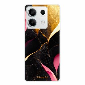 Odolné silikonové pouzdro iSaprio - Gold Pink Marble - Xiaomi Redmi Note 13 5G obraz