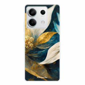 Odolné silikonové pouzdro iSaprio - Gold Petals - Xiaomi Redmi Note 13 5G obraz