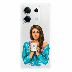 Odolné silikonové pouzdro iSaprio - Coffe Now - Brunette - Xiaomi Redmi Note 13 5G obraz