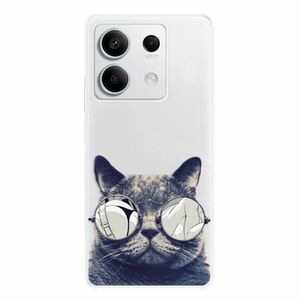 Odolné silikonové pouzdro iSaprio - Crazy Cat 01 - Xiaomi Redmi Note 13 5G obraz
